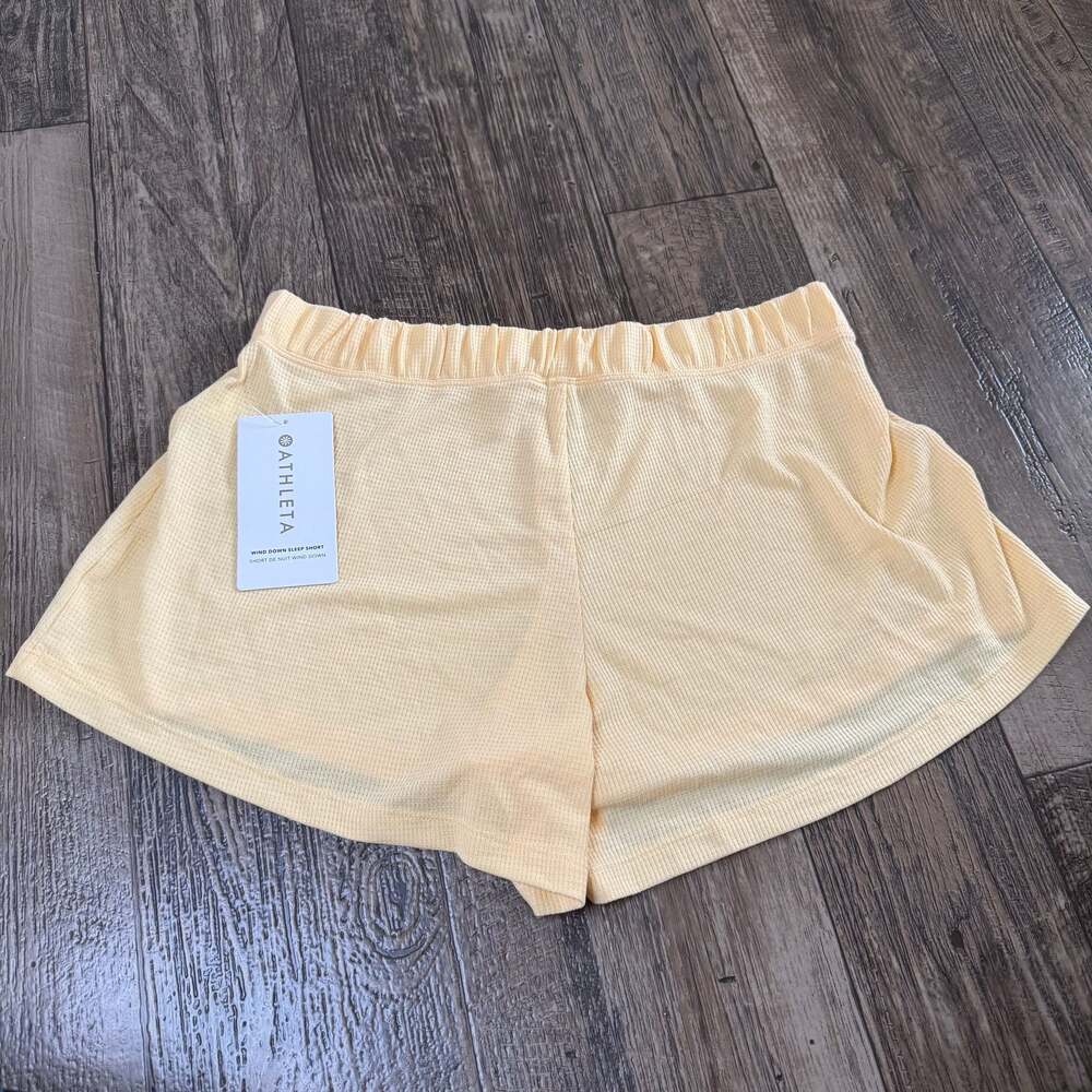 NEW Athleta Wind Down Sleep Shorts Medium
